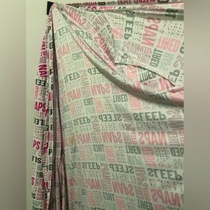 Black, Pink And White Robe